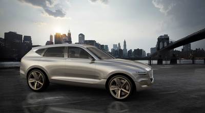 Genesis GV80 Fuel Cell Concept SUV (select to view enlarged photo)
