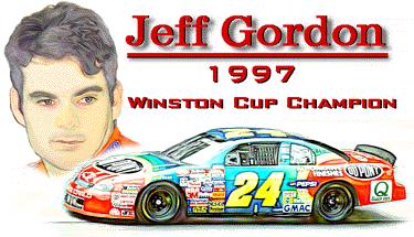Jeff Gordon, 1997 Winston Cup Champion