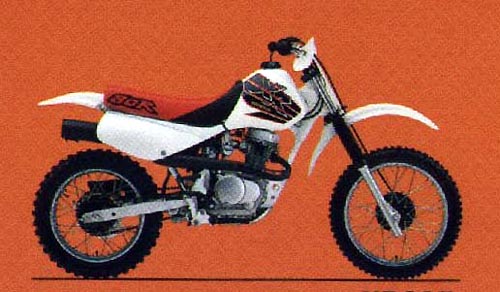 1999 Honda xr 80 #6