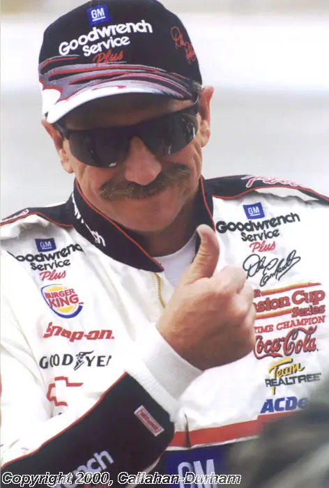 NASCAR WCUP: DALE EARNHARDT dies from injuries at Daytona 500