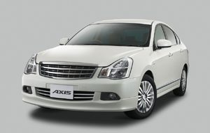 Bluebird Sylphy Axis with optional equipment