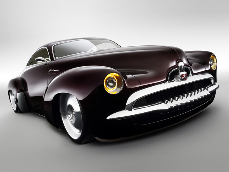 A fantastic 21st Century hot rod looking like something from a Max 