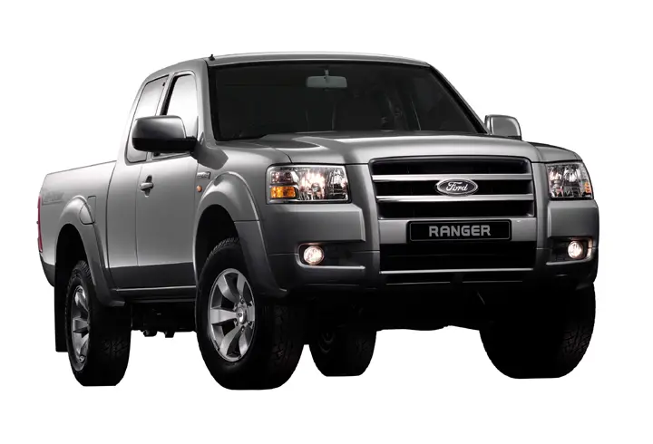 Thailand - March 8, 2006: The All New Ford Ranger 