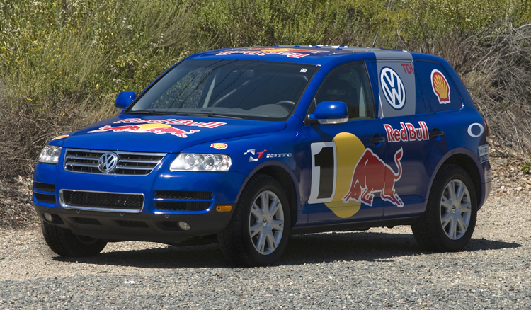 06 July 2006 Mark Miller driving a 2006 Volkswagen Touareg V10 TDI 