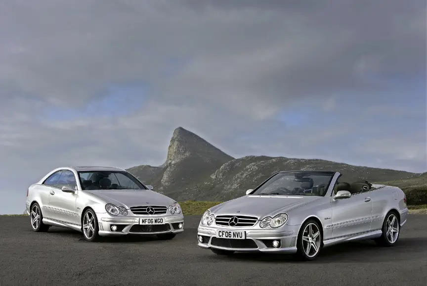 CLK 63 AMG Coupe and Cabriolet • CLK 500 Coupe and Cabriolet