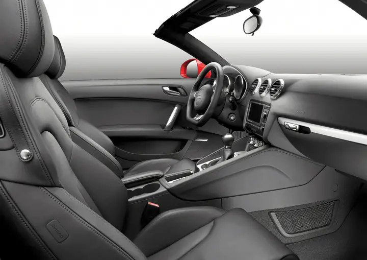 Audi Tt Roadster Interior. The interior of the TT