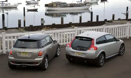 Mini Cooper S vs Volvo C30 Version 20 Road Test