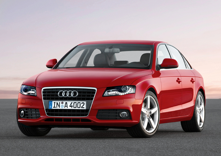 When compared with the previous model the A4 has new sporty proportions