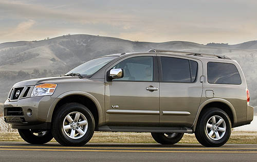 Nissan Armada 2007. 2008 Nissan Armada Review