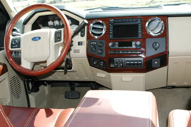 Perhaps my favorite feature of this Super Duty beauty is the King Ranch 
