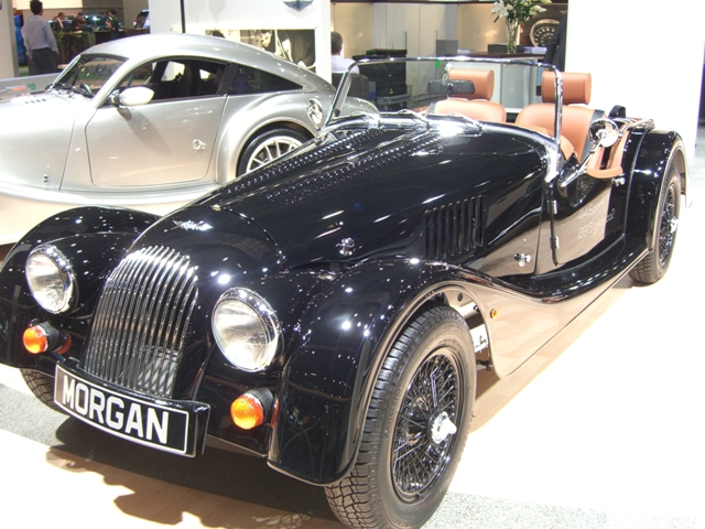 LONDON August 4 2008 Quintessential British car maker Morgan Motor 