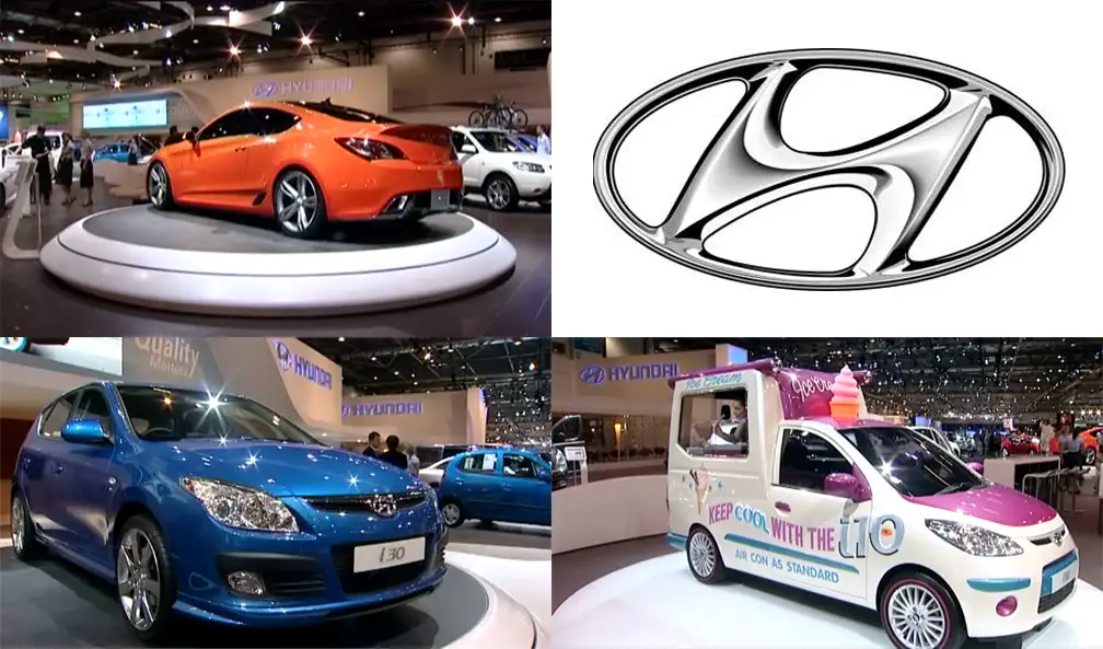 Genesis Coupe i30 iBlue and an i10 Ice Cream Truck Make a Delicious 