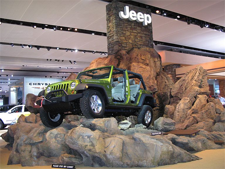 Detroit auto show jeep wrangler #5