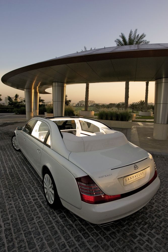 The World's Most Exclusive OpenTop Luxury Saloon The Maybach Landaulet