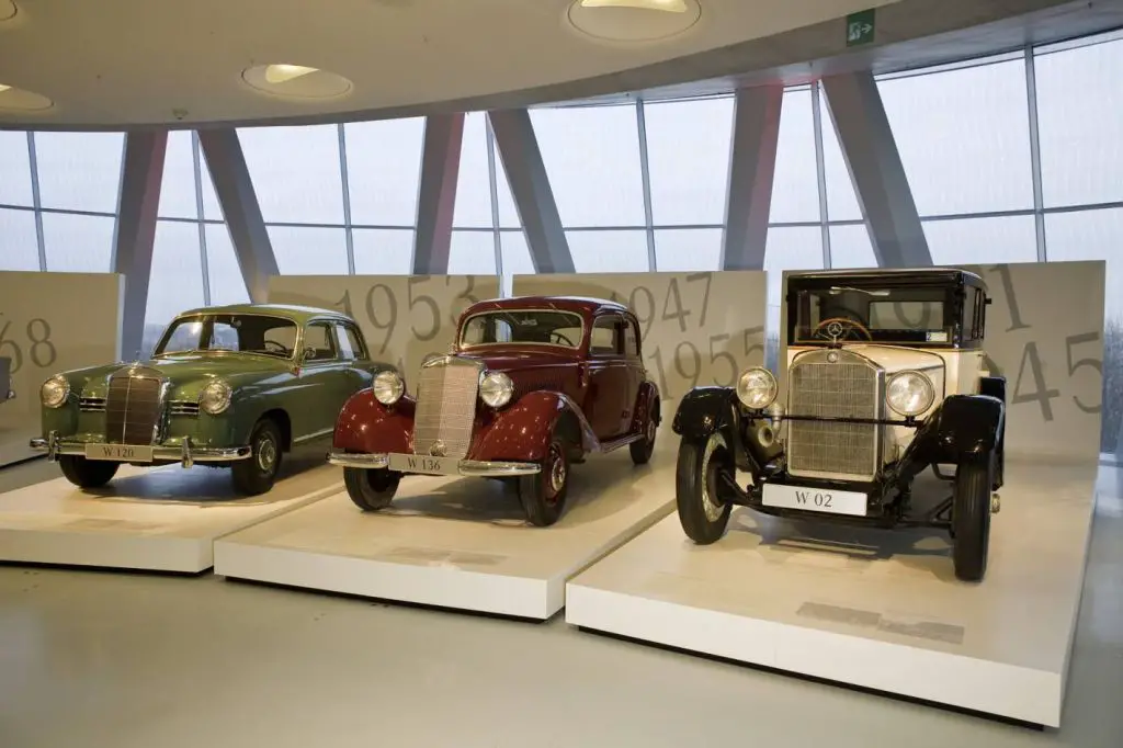 'EClass Evolution' at the MercedesBenz Museum