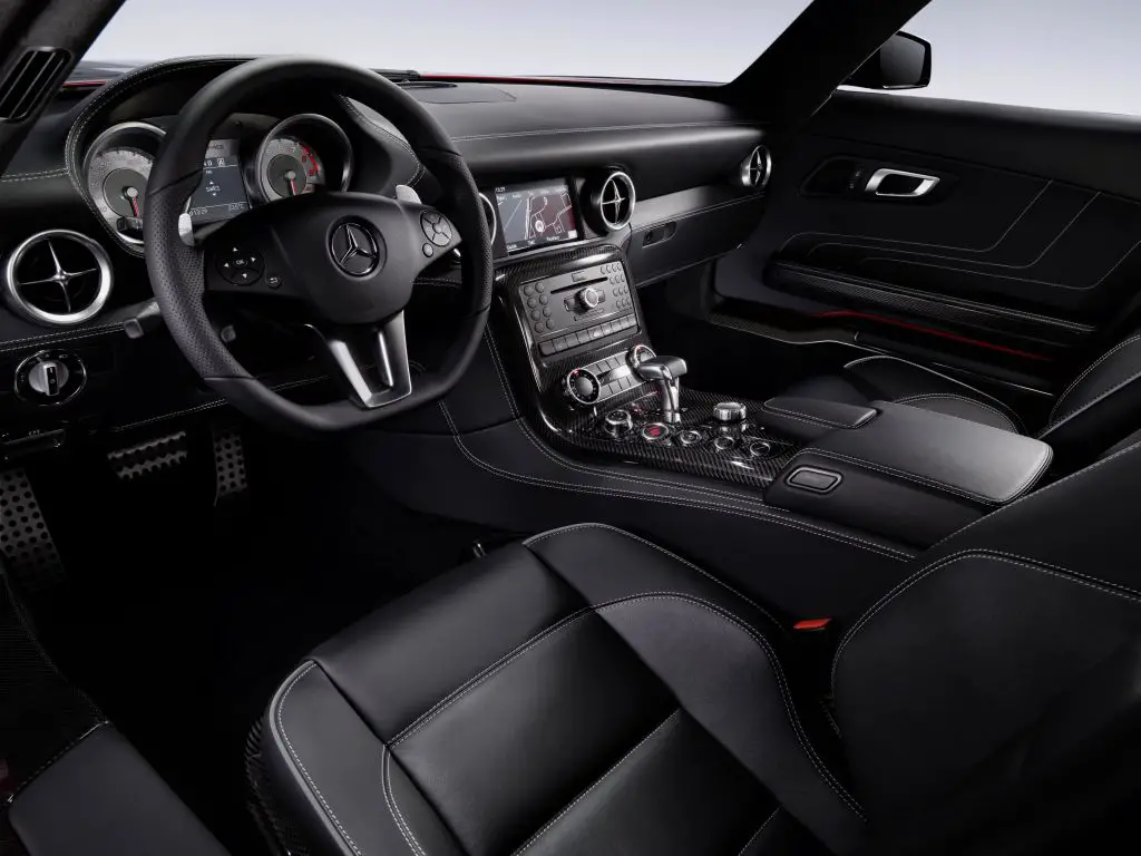 The Interior of the MercedesBenz SLS AMG: Lightweight Construction 