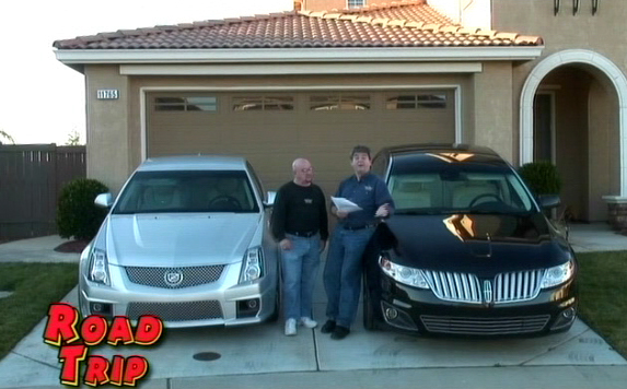 RoadTrip: 2009 Cadillac CTS VS. 2009 Lincoln MKS - EXCLUSIVE VIDEO