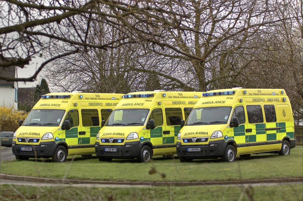 Vauxhall Movano In The FrontLine With West Midlands Ambulance Service