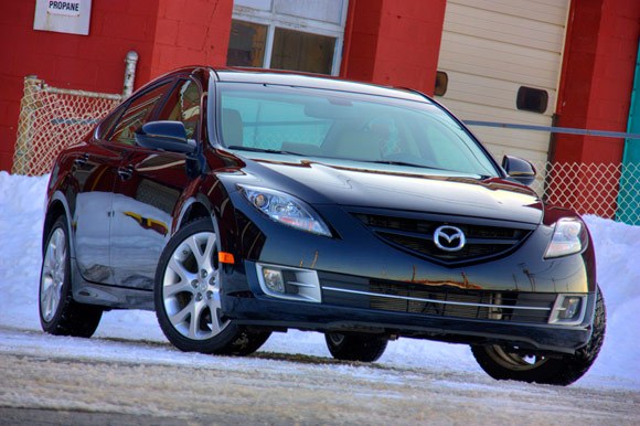 Mazda 6 SAP 2009 - Front View. The second-generation Mazda 6 was launched in
