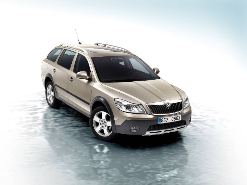 Skoda Octavia Scout 2011. The New Octavia Scout Goes on