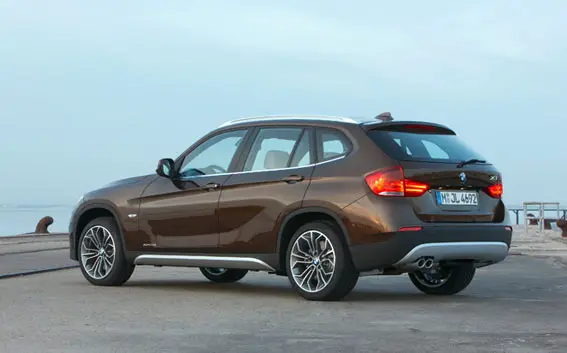 bmw x1 2010. On the road the X1 drives well