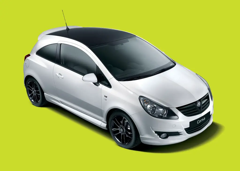 New Vauxhall Corsa Limited Edition Spells It Out In Black And White