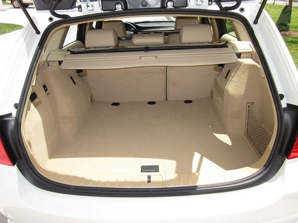 The Sport Wagon holds 25 cu. ft. behind the rear seat and the 