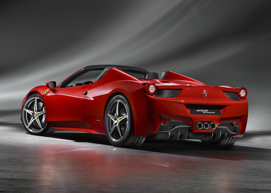 Ferrari 458 Spider to be introduced at 2011 Frankfurt Motor Show