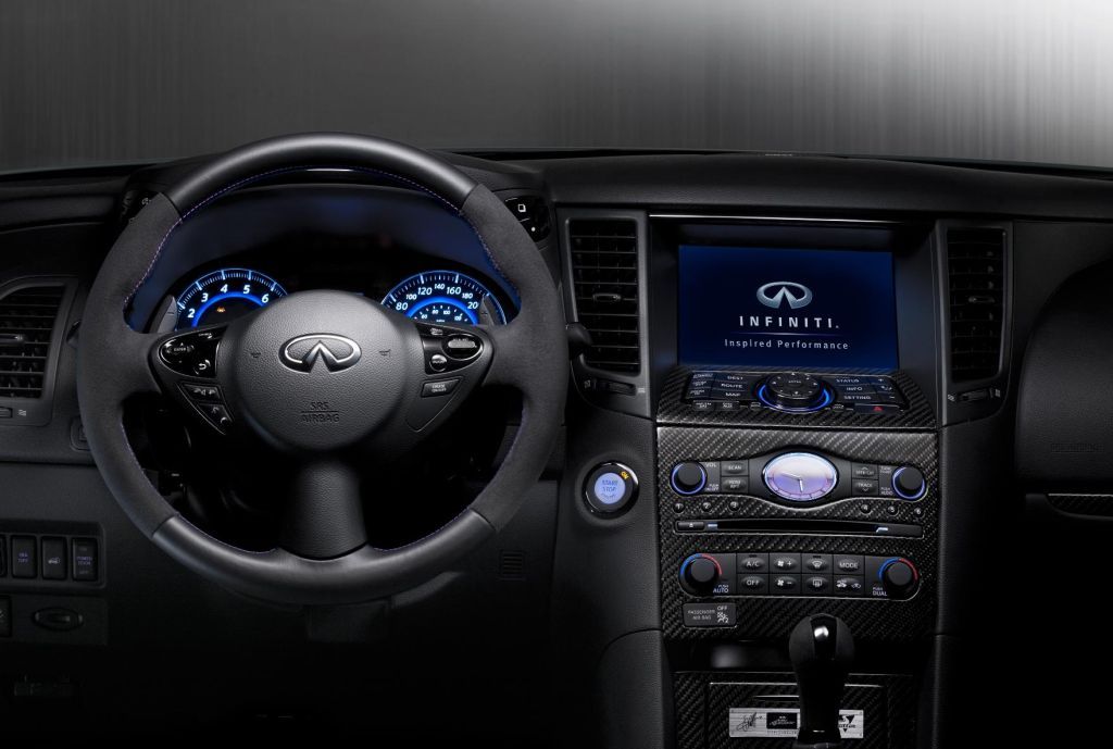  the Infiniti FX designed for reigning Formula One World Champion . Very fast and stylish??? Realy??