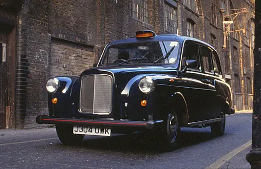 The new nissan london taxi