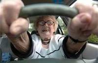 elderly driver (select to view enlarged photo)