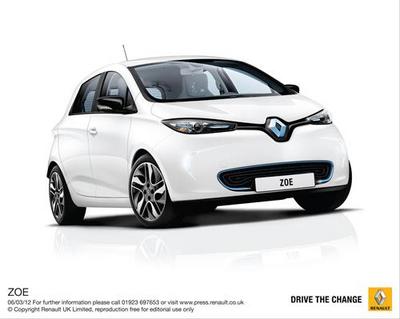 renault zoe (select to view enlarged photo)