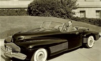 1938 Buick Y-Job And Designer
	Harley Earl (select to view enlarged photo)