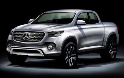 mercedes-benz pick up truck (select to view enlarged photo)