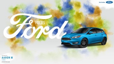 ford focus ad (select to view enlarged photo)