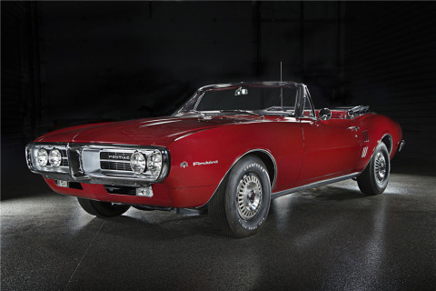 Two 1967 Firebirds will be sold in the auction - the first two ever built by Pontiac (Photo: Business Wire)