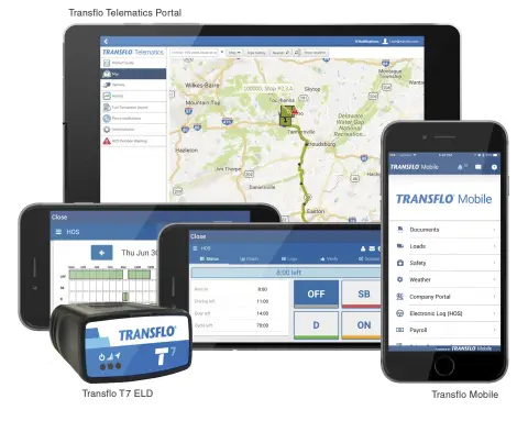 Transflo Telematics in partnership with Geotab. (Photo: Business Wire)
