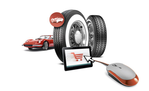 Dealers and workshops can find tyres for modern classics quickly and easily at Yourtyres.co.uk (Graphic: Business Wire)