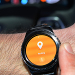 With the new Gear Auto Link app, Samsung Gear S2 and S3 smartwatch owners soon will be able to integrate with Ford SYNC®-equipped vehicles for convenient parking reminders and alerts to help them stay attentive while driving. (Photo: Business Wire)