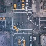5G can better support mission-critical communications for safer driving and will further support enhanced vehicle-to-everything communications and connected mobility solutions. (Credit: Intel Corporation)