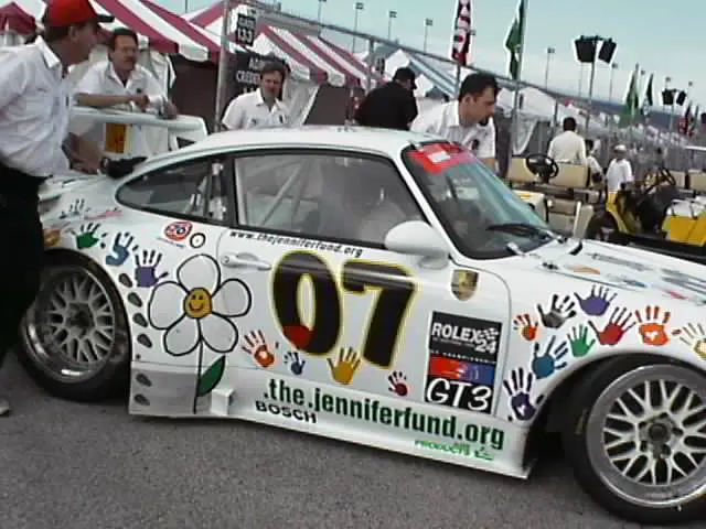 #07 The Jennifer Fund/Pirelli Porsche 911 (GT3)