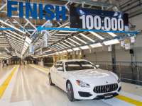 Maserati: Car Number 100,000 Leaves The Avv. Giovanni Agnelli Plant