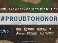 The Auto Channel- FORD PROUD TO HONOR PROGRAM WILL DONATE $3.5 MILLION TO MILITARY CHARITIES THIS HOLIDAY SEASON