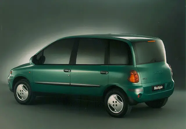 Cinquecento Punto Bravo a and now the Multipla Fiat is trying to follow 
