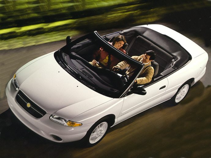 1998 Chrysler sebring convertible tire size