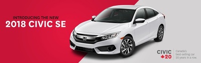 20 Years of Best-Selling Civic with New SE Trim  (select to view enlarged photo)
