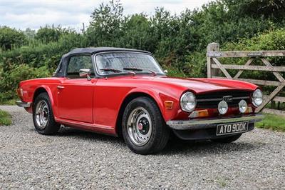 1972 Triumph TR6 CP (150 BHP) with OD (select to view enlarged photo)