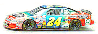 Jeff Gordon, Defending Winston Cup Champion