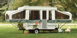 Forest River Rockwood pop-up trailer