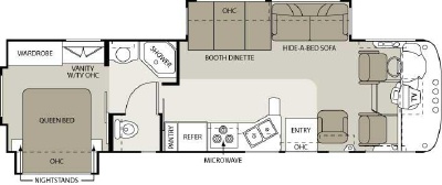 2006 Four Winds Windsport 32R Floorplan